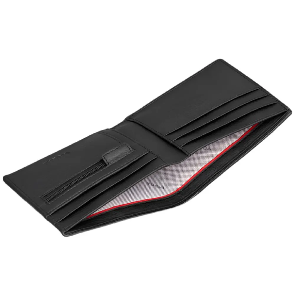 Yoshi Vegan Leather Bookworm Black Wallet
