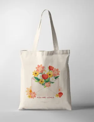 You Are Loved {Tote Bag}