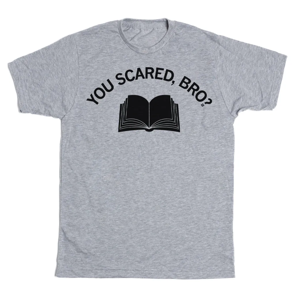 You Scared Bro Book Graphic