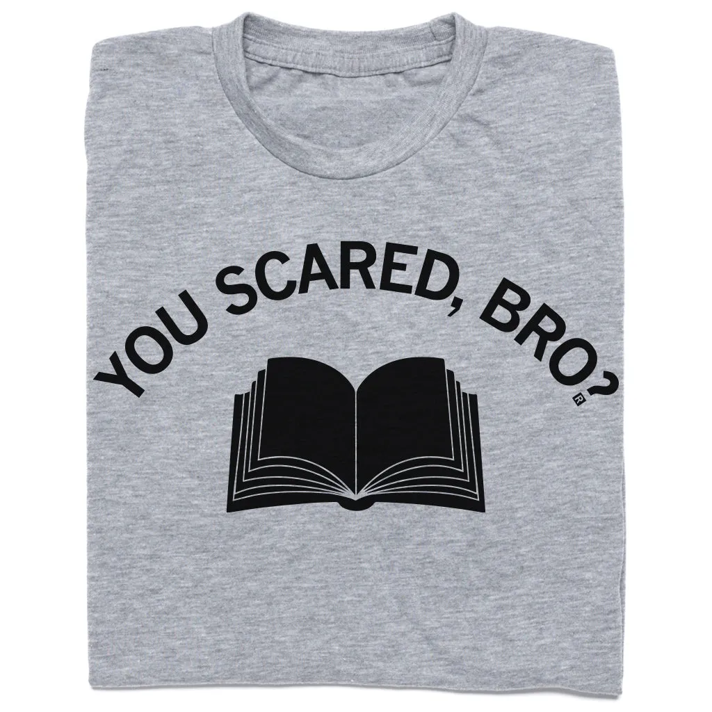 You Scared Bro Book Graphic