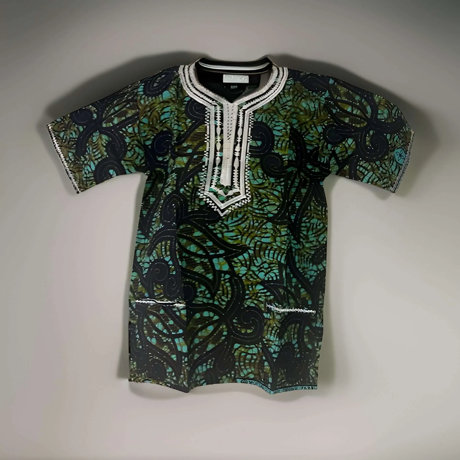 Youth Ghanaian African Dashiki Tops (Unisex)