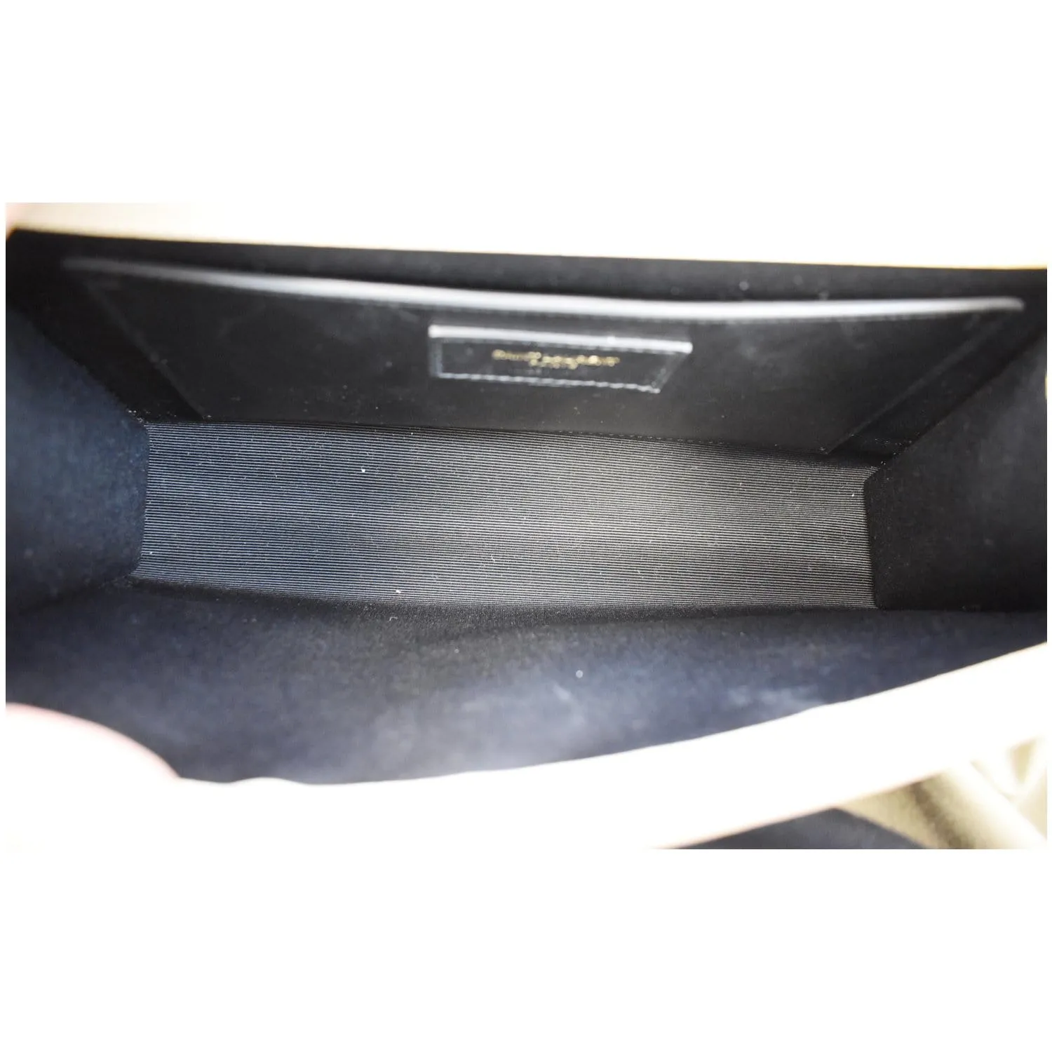 YVES SAINT LAURENT Baby Sac de Jour Grained Leather Tote Bag Black