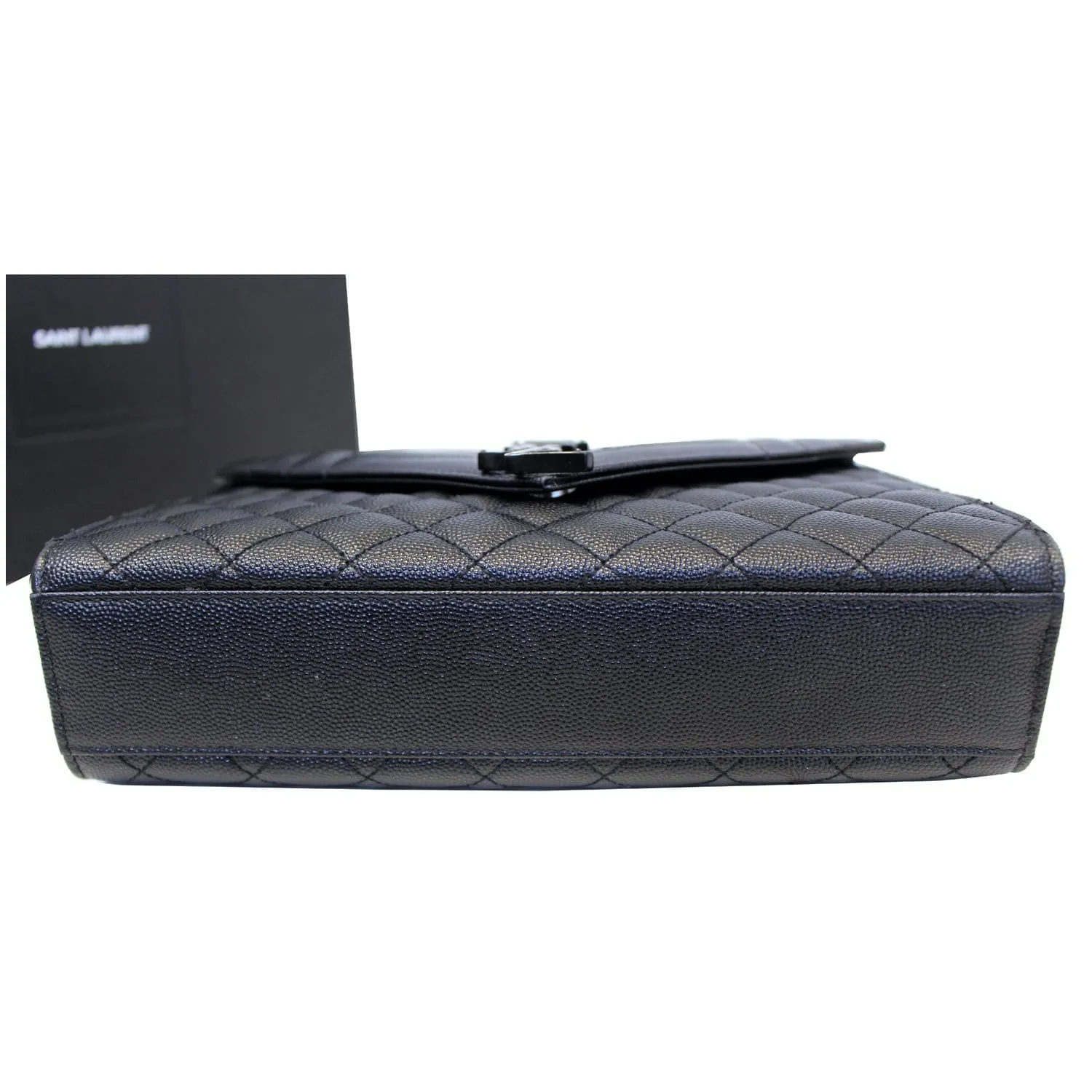 YVES Saint Laurent Envelope Medium Chain Shoulder Bag Black